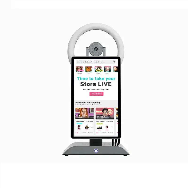 Tvision Livestreaming Equipment Mobile Live Streaming Equipment Video Switcher All-in-one Machine Live Broadcast Equipment
Tvision Livestreaming Equipment Mobile Live Streaming Equipment Video Switcher All-in-one Machine Live Broadcast Equipment