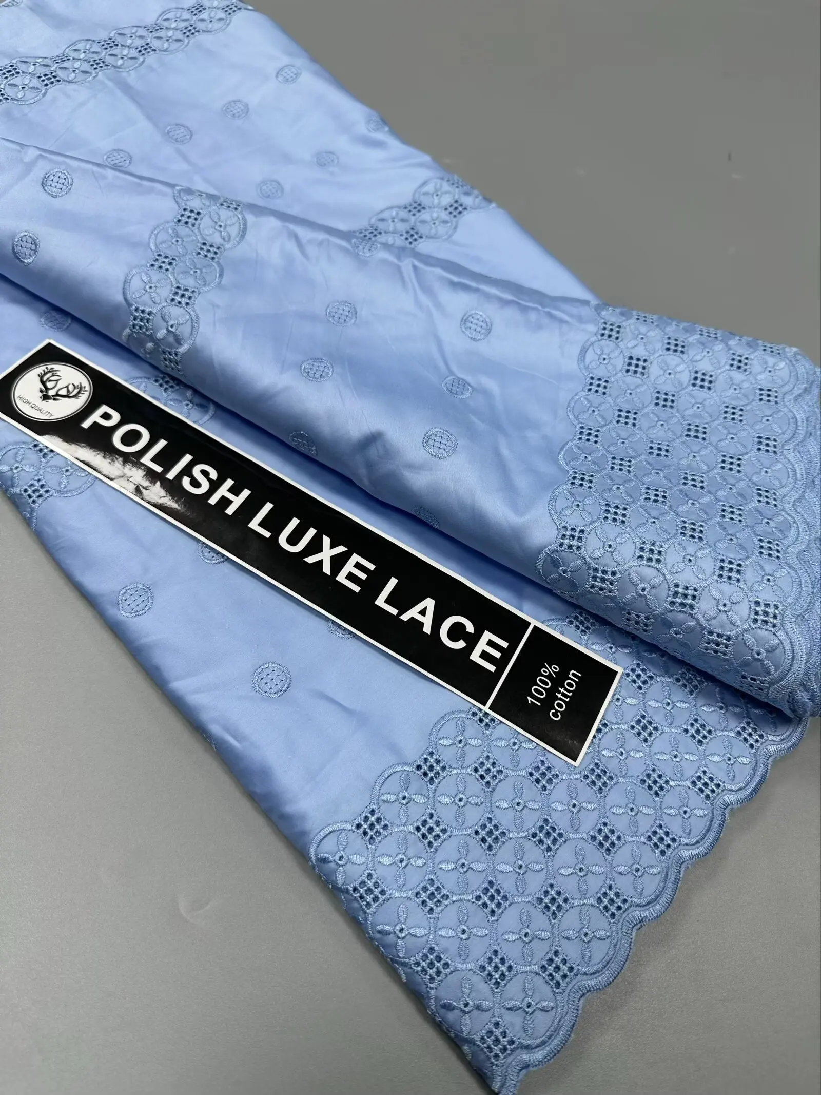 Wholesale Atiku Fabric for Men High-Quality Egyptian Cotton Swiss Voile Lace Nigerian Design 5 Yards for Clothes Making Hot Sale
Wholesale Atiku Fabric for Men High-Quality Egyptian Cotton Swiss Voile Lace Nigerian Design 5 Yards for Clothes Making Hot Sale