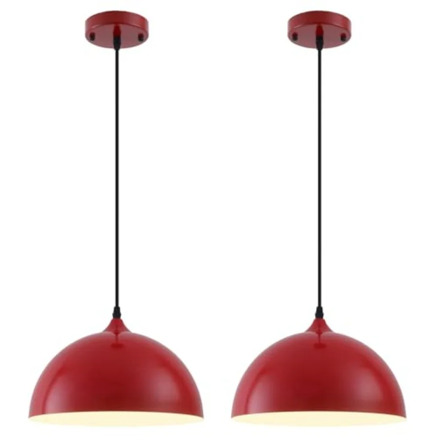 Farmhouse Pendant Light 11.8inches 2 Packs, Kitchen Pendant Lights, Industrial Pendant Light, Pendant Lights Kitchen Island for
Farmhouse Pendant Light 11.8inches 2 Packs, Kitchen Pendant Lights, Industrial Pendant Light, Pendant Lights Kitchen Island for