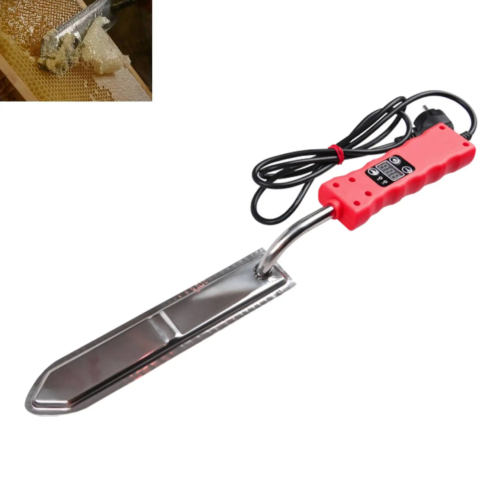 1 pcs Temperature Control Stainless Steel Honey Uncapping Knife Beekeeping Supplies
1 pcs Temperature Control Stainless Steel Honey Uncapping Knife Beekeeping Supplies