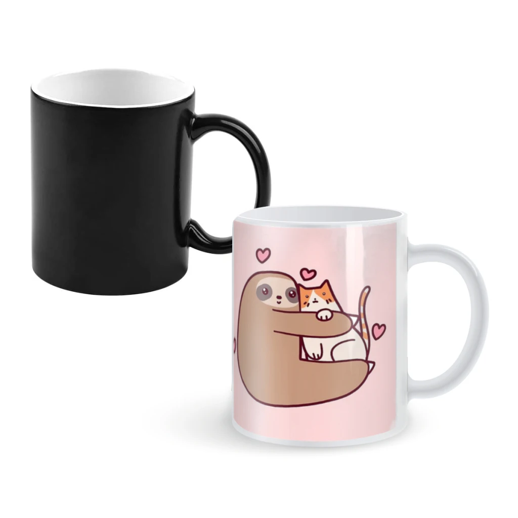 Sloth Loves CatCoffee Mugs And Mug Creative Color Change Tea Cup Ceramic Milk Cups Novelty Gifts
Sloth Loves CatCoffee Mugs And Mug Creative Color Change Tea Cup Ceramic Milk Cups Novelty Gifts