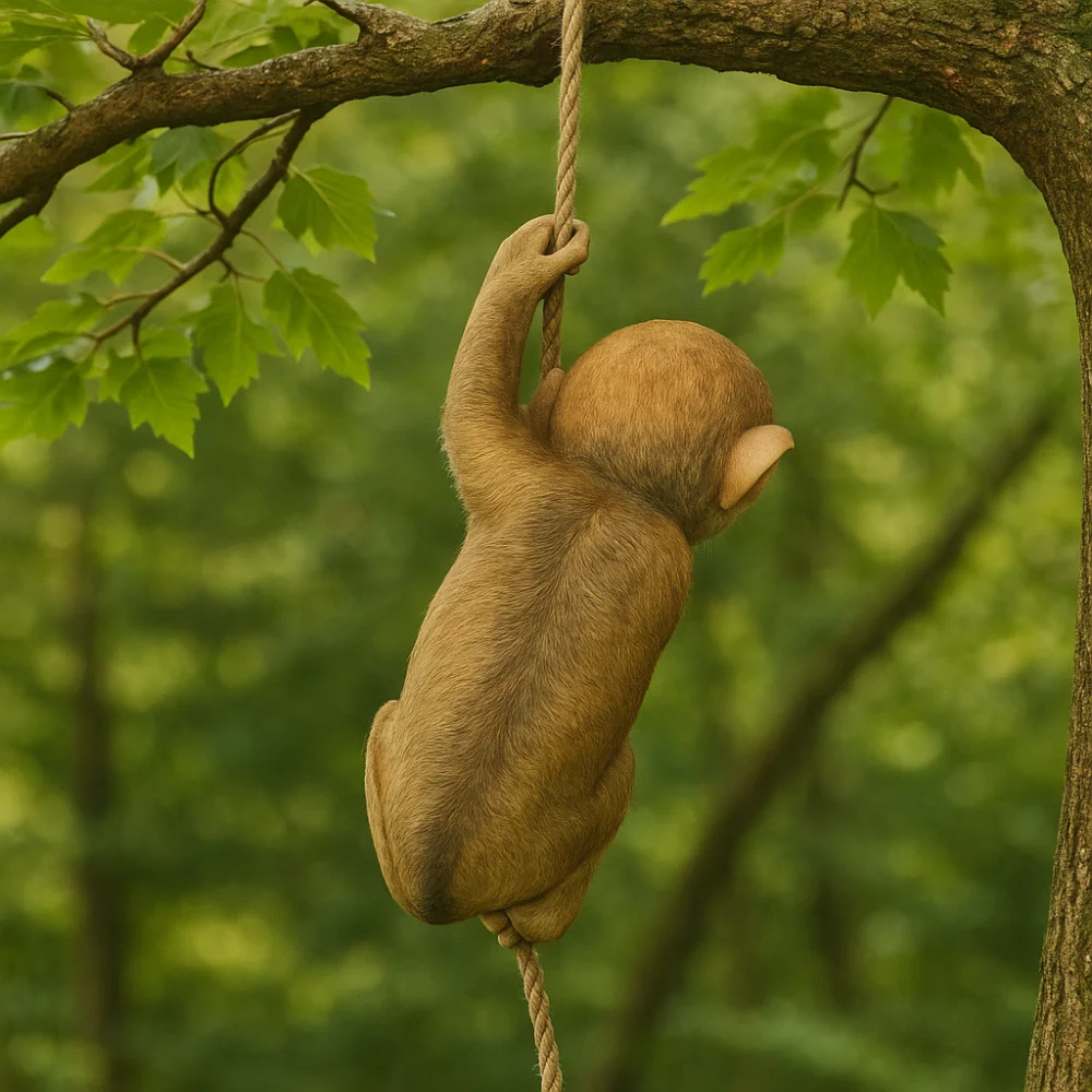 Cute Garden Climbing Monkey Figurine Handmade Weatherproof Monkey Hanging Ornament Resin Crafts Animal Statue Patio Balcony
Cute Garden Climbing Monkey Figurine Handmade Weatherproof Monkey Hanging Ornament Resin Crafts Animal Statue Patio Balcony
