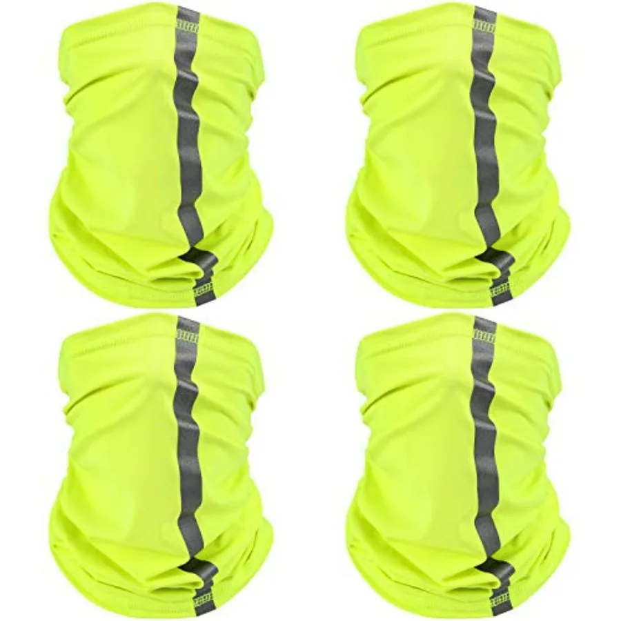 4 Pcs Neck Gaiter Face Mask for Men Reflective Face Cover Scarf Summer UV Sun Protection Balaclava Bandana for Work
4 Pcs Neck Gaiter Face Mask for Men Reflective Face Cover Scarf Summer UV Sun Protection Balaclava Bandana for Work