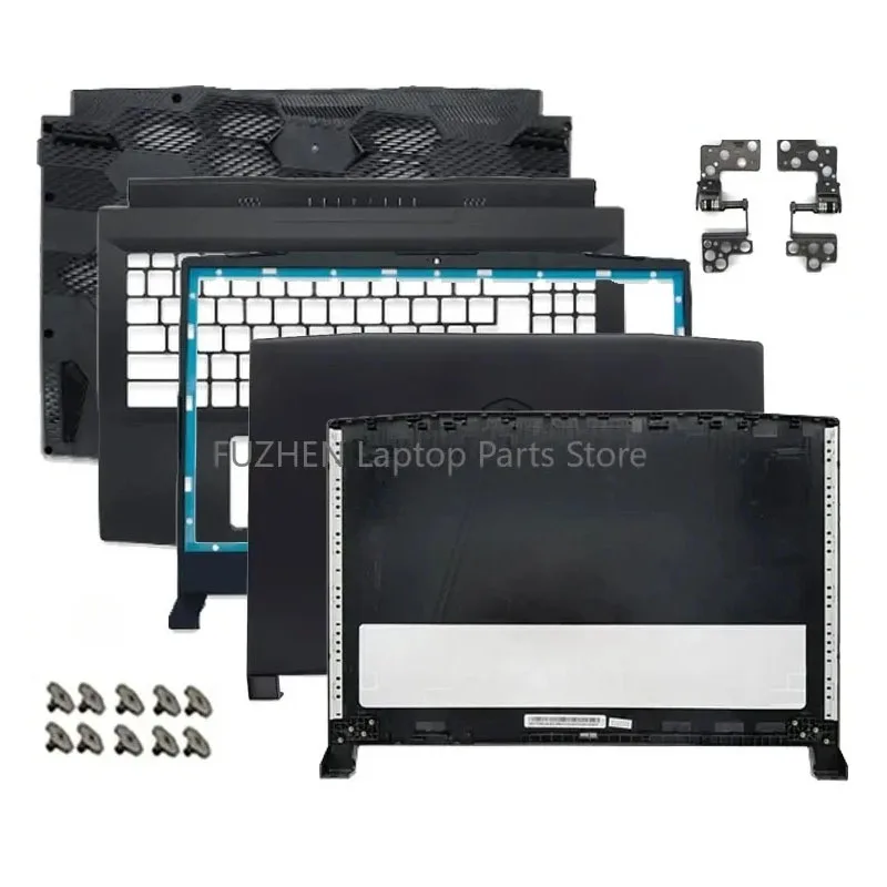 New For GF66 MS-1581 1582 Katana GF66 Laptop LCD Rear Cover/Front Frame/Palm Pad/Bottom Cover/hinges Black
New For GF66 MS-1581 1582 Katana GF66 Laptop LCD Rear Cover/Front Frame/Palm Pad/Bottom Cover/hinges Black
