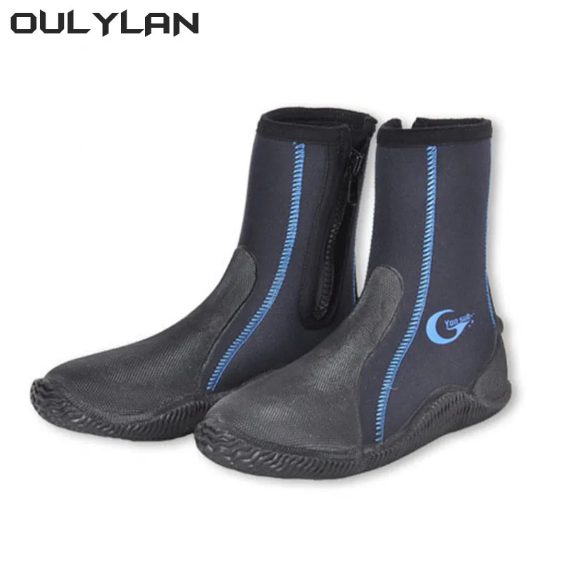 Oulylan 5mm Diving Boots Neoprene Scuba Diving Snorkeling Water Shoes High-top Waterproof Non-slip Fish Hunting Shoes Keep Warm
Oulylan 5mm Diving Boots Neoprene Scuba Diving Snorkeling Water Shoes High-top Waterproof Non-slip Fish Hunting Shoes Keep Warm