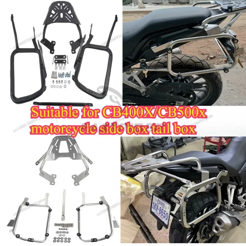 Applicable To motorsiklet CB500X/CB400X Modified Stainless Steel Rear Shelf Rear Trunk Rear Armrest Bracket Accessories
Applicable To motorsiklet CB500X/CB400X Modified Stainless Steel Rear Shelf Rear Trunk Rear Armrest Bracket Accessories