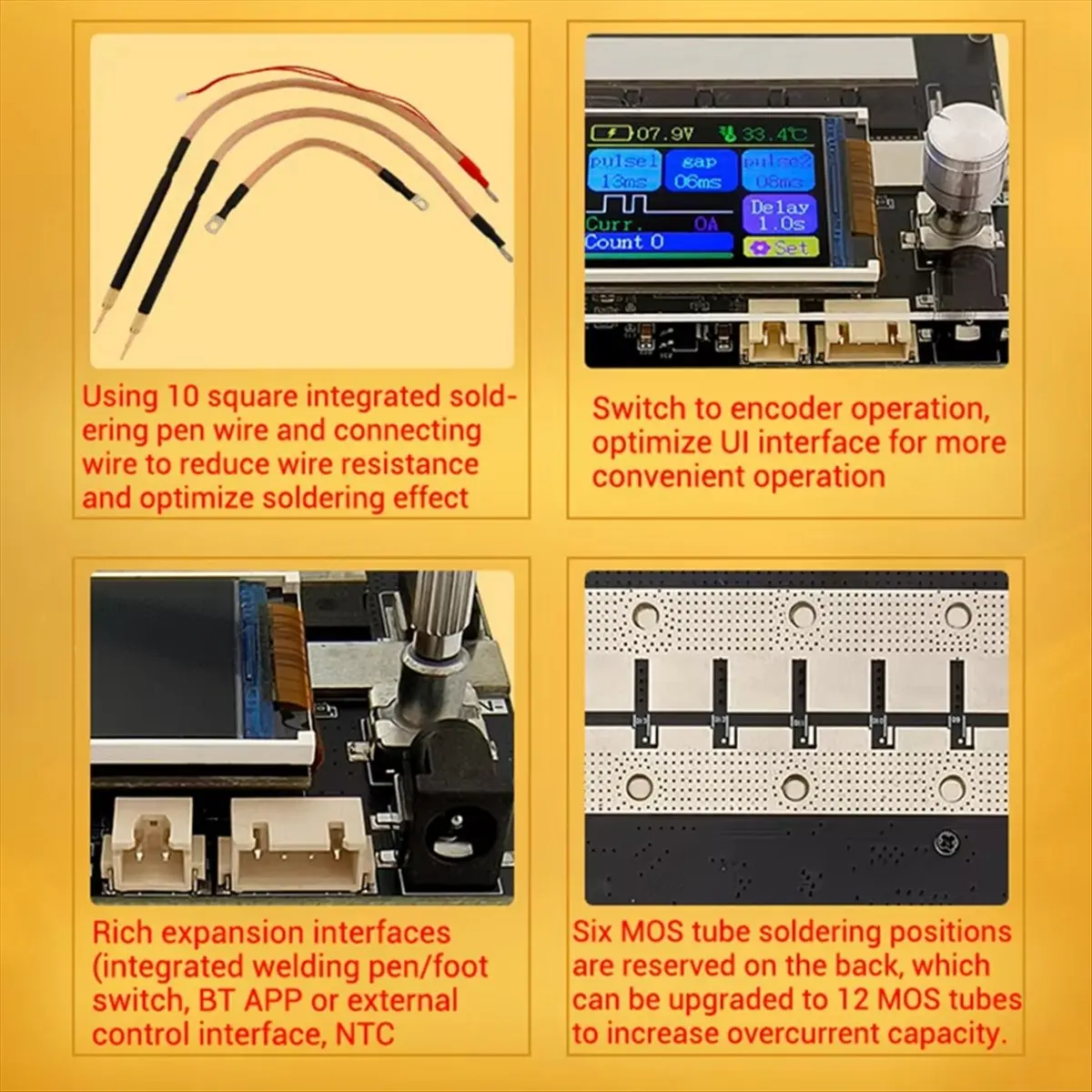 ABJS -XW2 Double Pulse Spot Welding Machine DC 3.6-15V 3000A 18650 Battery Sheet Copper Spot Bluetooth APP Control
ABJS -XW2 Double Pulse Spot Welding Machine DC 3.6-15V 3000A 18650 Battery Sheet Copper Spot Bluetooth APP Control