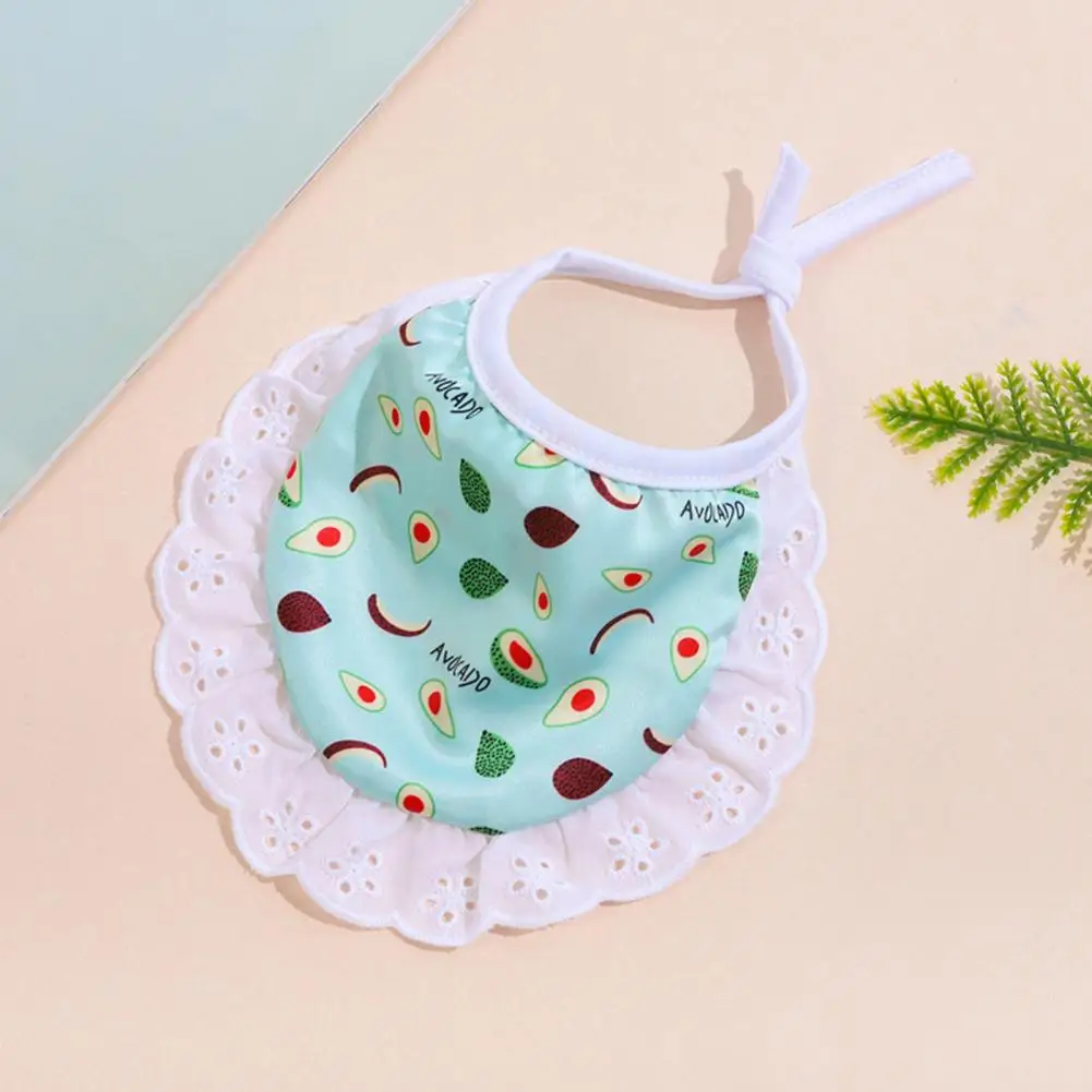 Super Soft Excellent Lovely Cartoon Print Pet Dog Cat Saliva Bib Long Lasting Cat Scarf Lace Trim Pet Accessories
Super Soft Excellent Lovely Cartoon Print Pet Dog Cat Saliva Bib Long Lasting Cat Scarf Lace Trim Pet Accessories