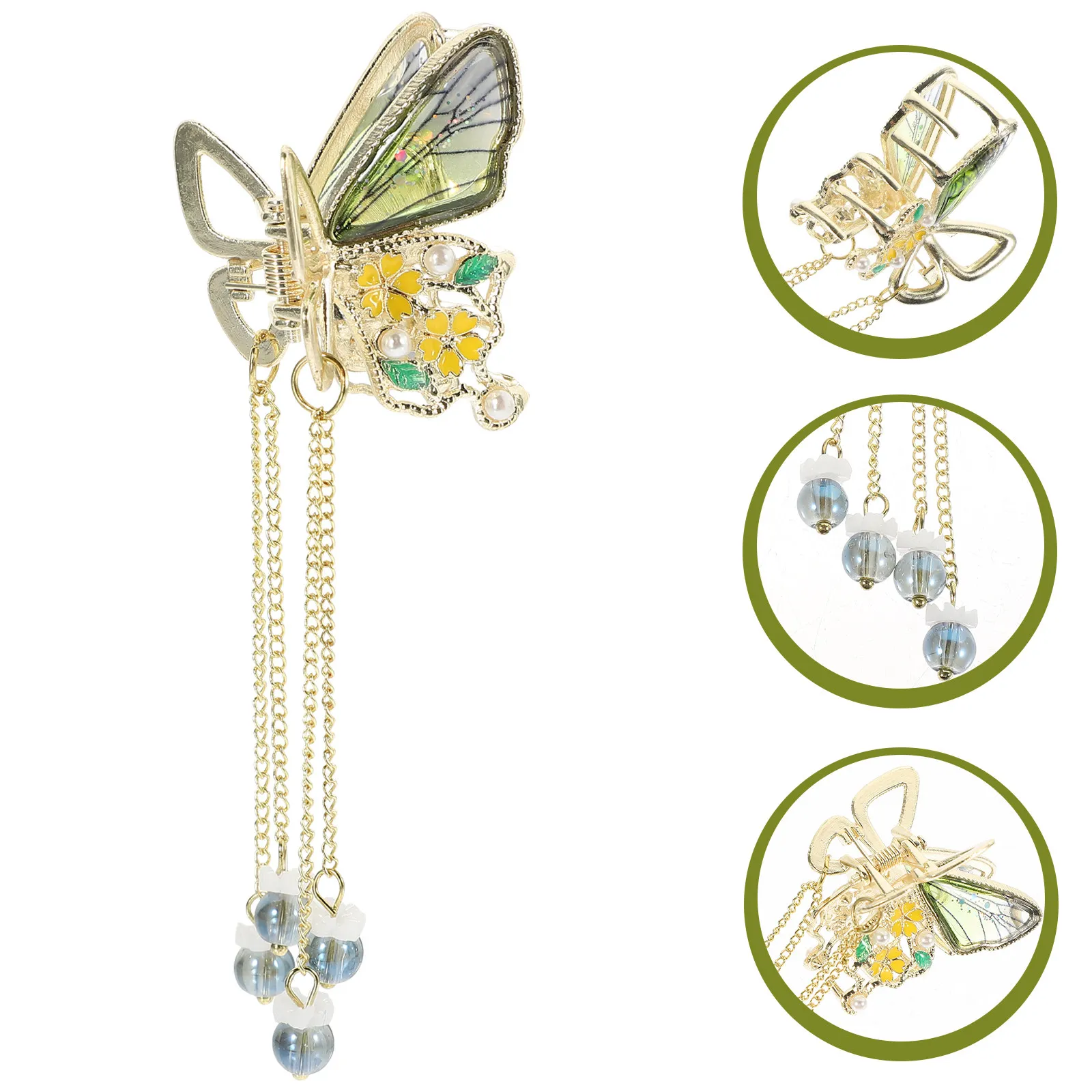 Crystal Butterfly Hair Claw Clip Decorative Claw Barrettes Non Slip Hair Styling Accessories Lovely Grip Jaw Clips for Women
Crystal Butterfly Hair Claw Clip Decorative Claw Barrettes Non Slip Hair Styling Accessories Lovely Grip Jaw Clips for Women