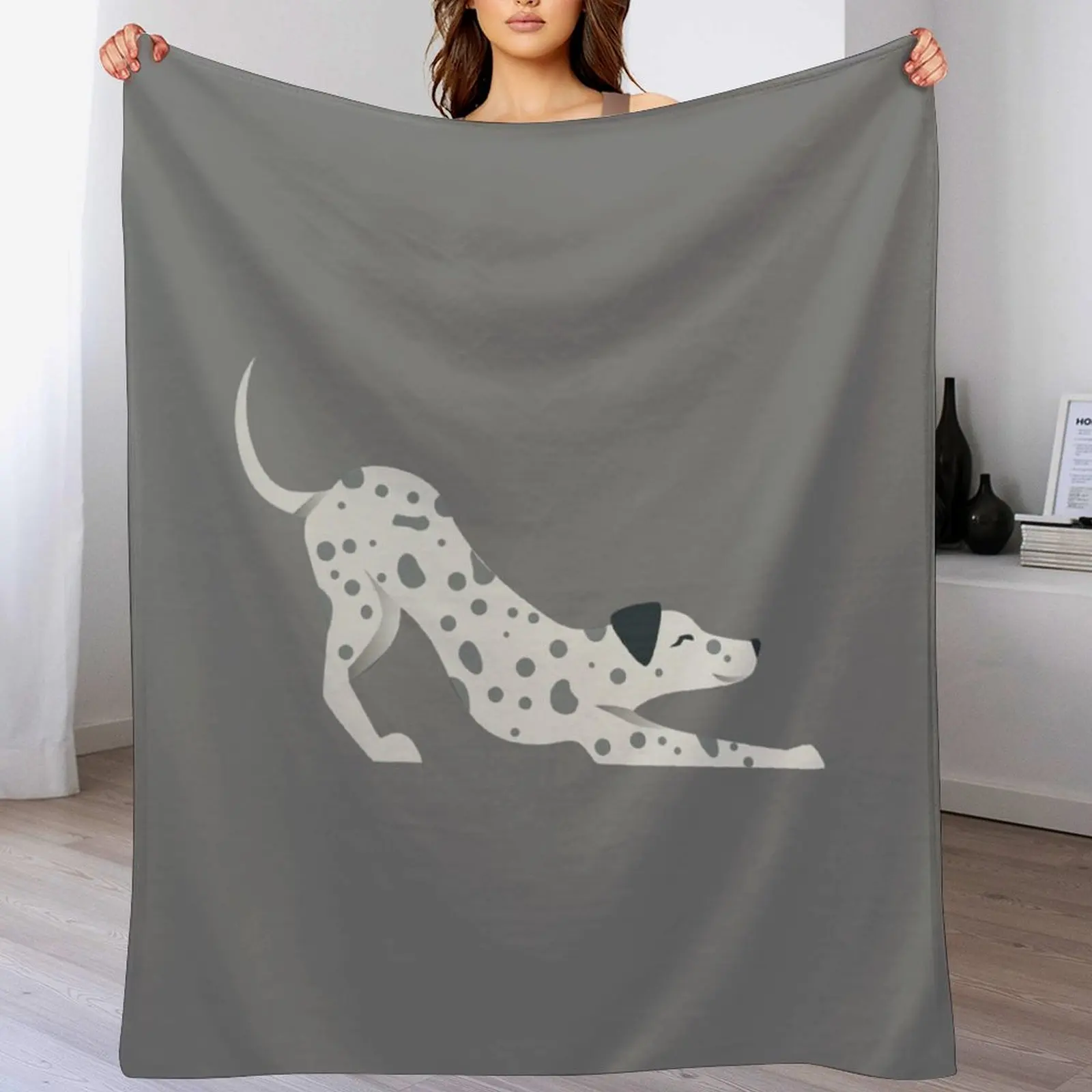 Stretching Dalmatian Throw Blanket Sofa warm for winter Decorative Sofa Designers Blankets
Stretching Dalmatian Throw Blanket Sofa warm for winter Decorative Sofa Designers Blankets