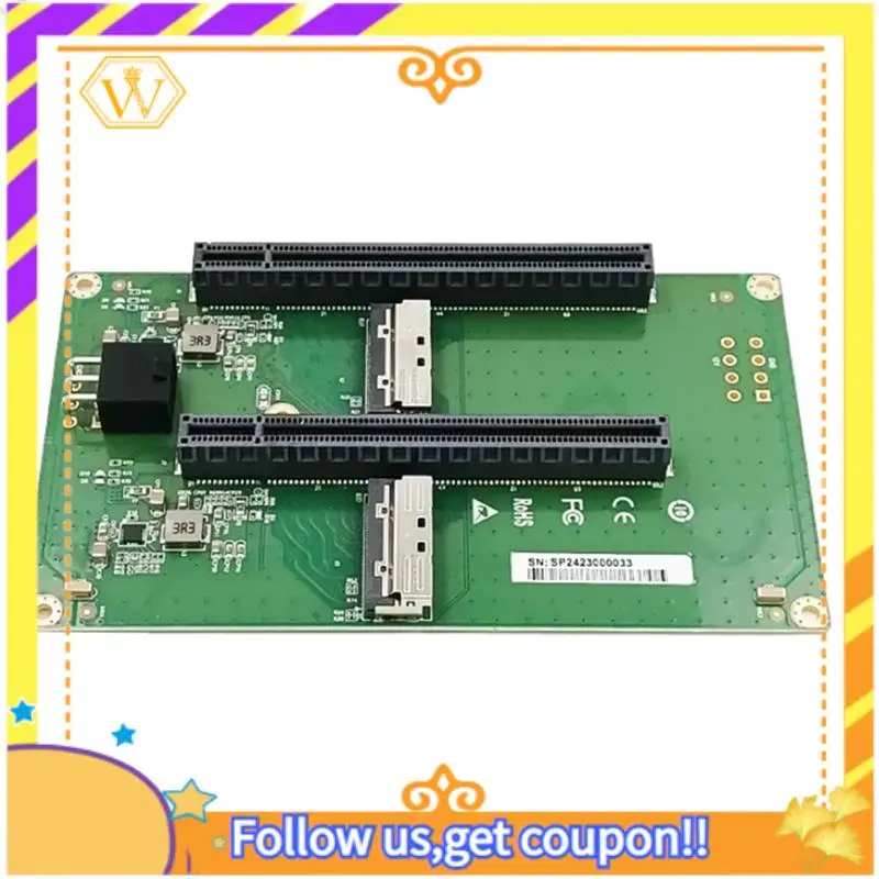 Двойная MCIO 8I To2x Pcie5.0 X16 Slot Riser Card Двойная MCIO 8I Riser Card Pcie5.0 X16 Slot Riser Card
Двойная MCIO 8I To2x Pcie5.0 X16 Slot Riser Card Двойная MCIO 8I Riser Card Pcie5.0 X16 Slot Riser Card
