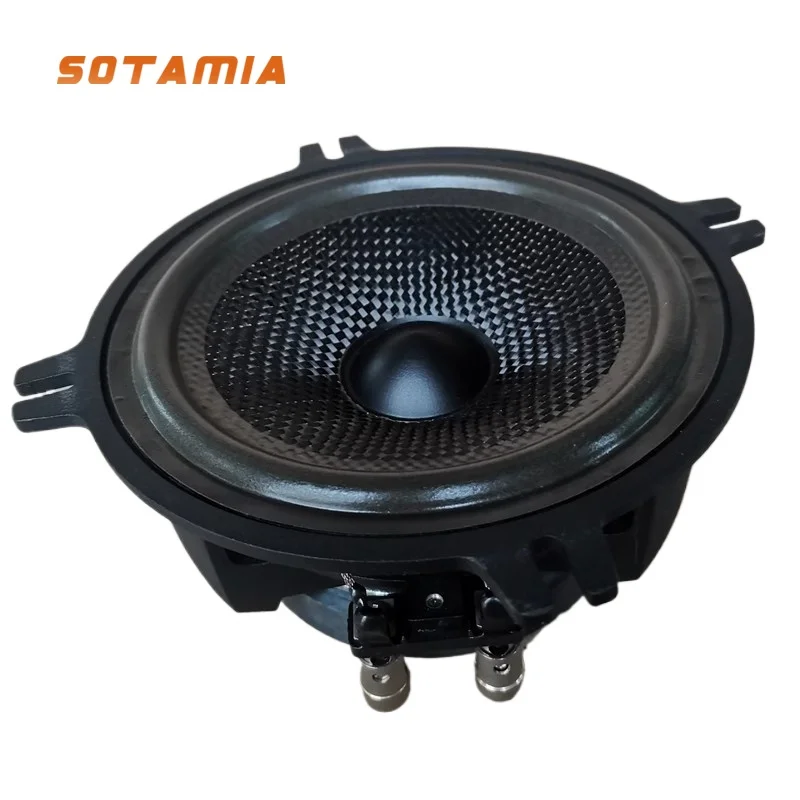 SOTAMIA 1PCS 5 Inch Full Range Speaker 4 Ohms 40 Watts Fever Grade Aluminum Frame PC Bullet Dust Cap High School Subwoofer
SOTAMIA 1PCS 5 Inch Full Range Speaker 4 Ohms 40 Watts Fever Grade Aluminum Frame PC Bullet Dust Cap High School Subwoofer