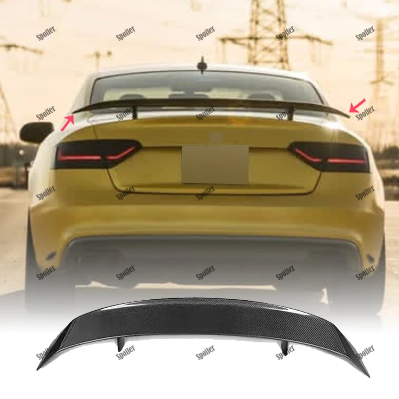 Suitable for Audi A3 A4 A5 S5 RS5 2012-2026 modified rear spoiler tail, made of high-quality carbon fiber material
Suitable for Audi A3 A4 A5 S5 RS5 2012-2026 modified rear spoiler tail, made of high-quality carbon fiber material