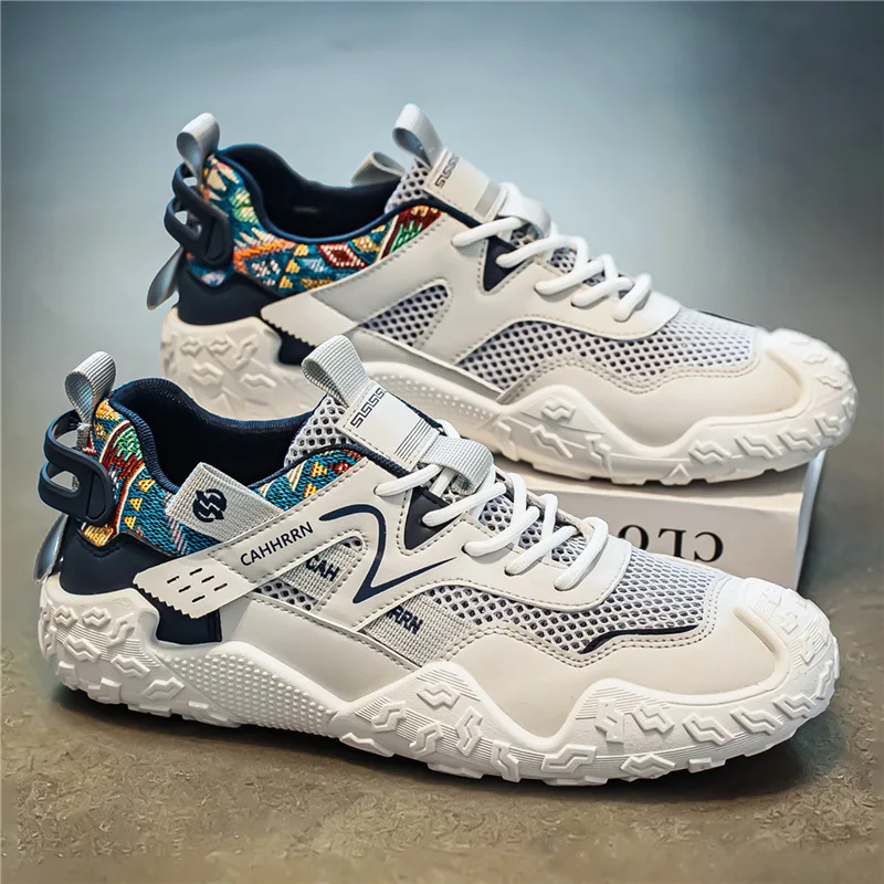 Men's Retro Thick Sole Shoes 2026 Spring Versatile Youth Anti-Slip Wear-Resistant Outdoor Casual Footwear
Men's Retro Thick Sole Shoes 2026 Spring Versatile Youth Anti-Slip Wear-Resistant Outdoor Casual Footwear