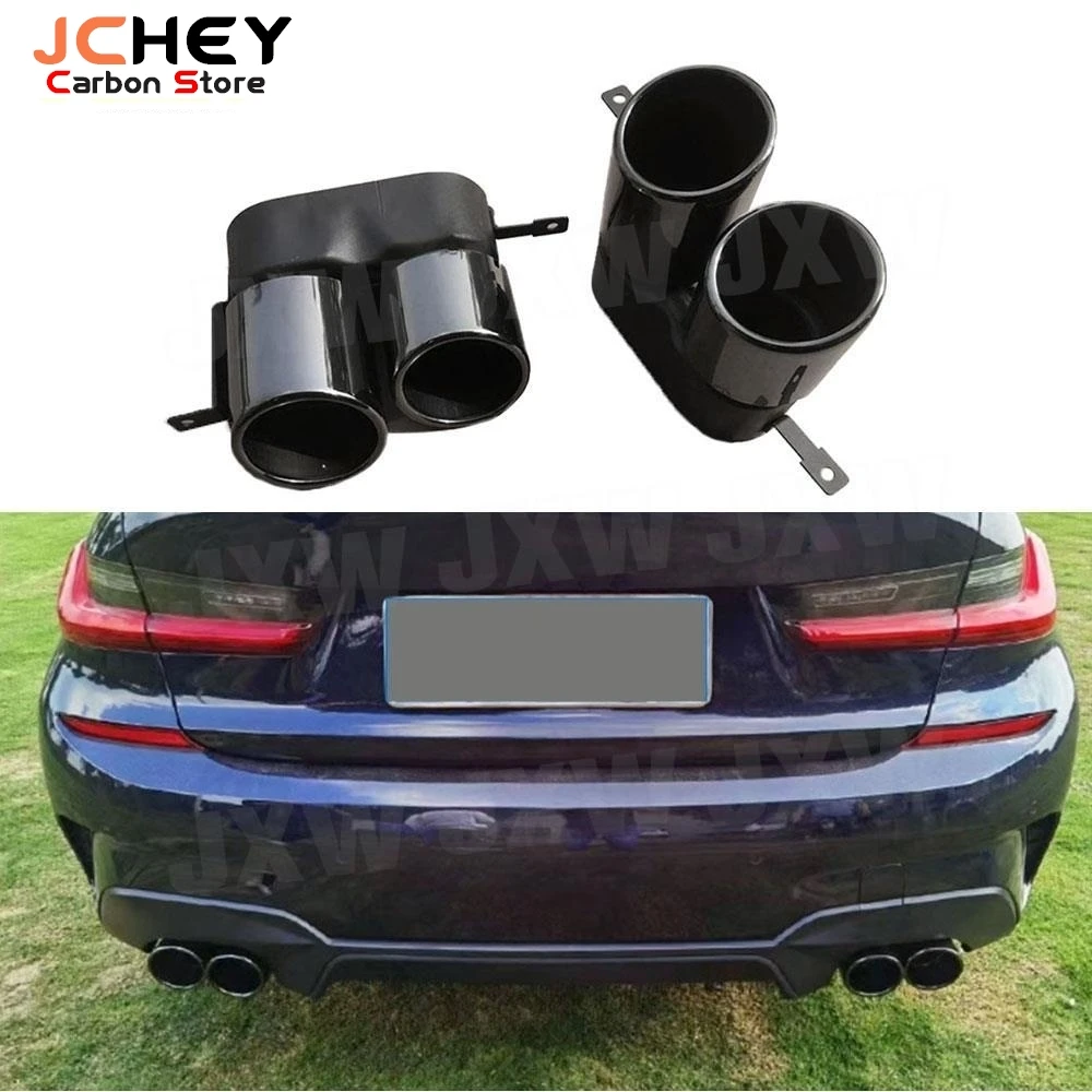 JCHEY For BMW G20 G28 M Sport 2019 -2021 Car Inlet Double-Barrel Rear Exhaust Tip Tail Pipe Muffler Outlet Stainless Steel
JCHEY For BMW G20 G28 M Sport 2019 -2021 Car Inlet Double-Barrel Rear Exhaust Tip Tail Pipe Muffler Outlet Stainless Steel
