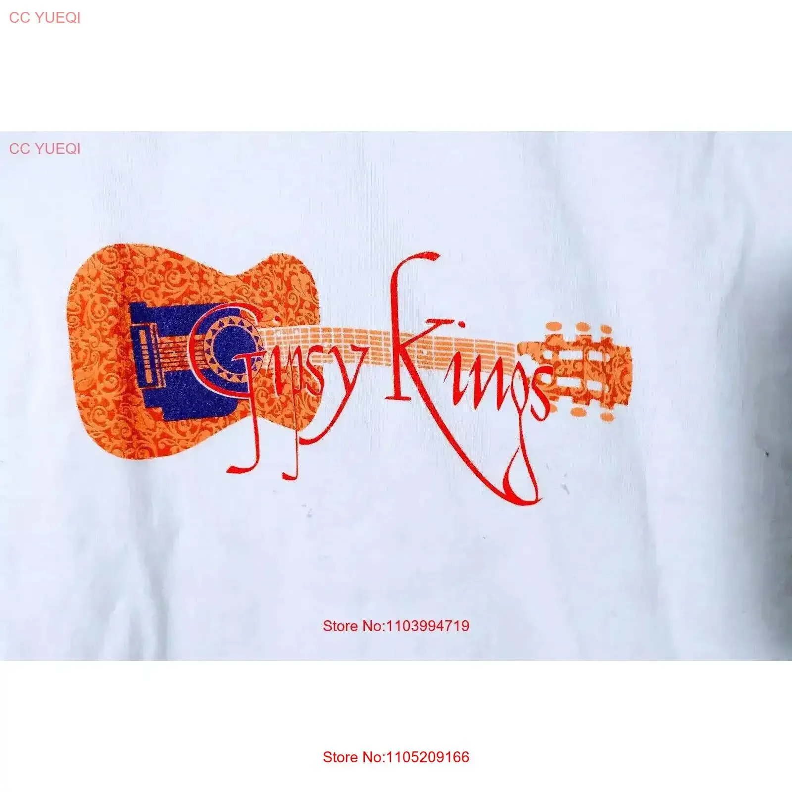 Gipsy Kings Music For Lovers White T Shirt vintage Washed Breathable Stylish Top For Everyday Wear Unisex Versatile Casual
Gipsy Kings Music For Lovers White T Shirt vintage Washed Breathable Stylish Top For Everyday Wear Unisex Versatile Casual