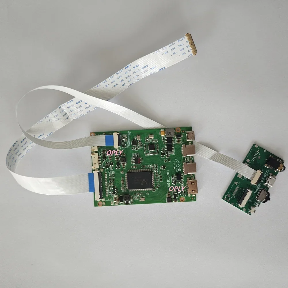 Kit for HB140WX1-301 HB140WX1-401 HB140WX1 14" 1366×768 EDP LED panel screen 2 TYPE C Mini HDMI-compatible controllor board
Kit for HB140WX1-301 HB140WX1-401 HB140WX1 14" 1366×768 EDP LED panel screen 2 TYPE C Mini HDMI-compatible controllor board