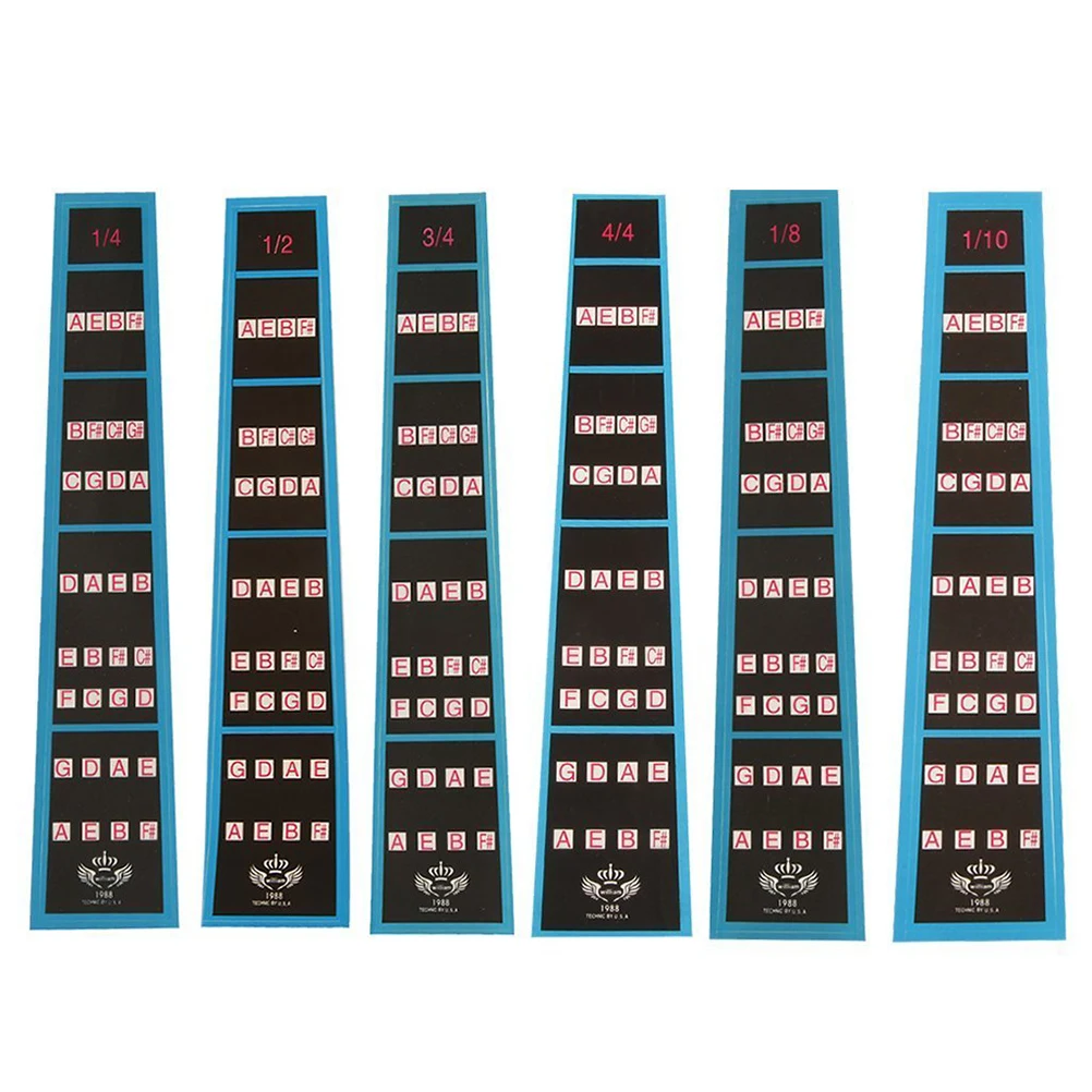 Violin Fingerboard Durable Violin Fret Guide Adhesive Beginner Guide Label for Violins Fret Label Sticker Paper Made
Violin Fingerboard Durable Violin Fret Guide Adhesive Beginner Guide Label for Violins Fret Label Sticker Paper Made