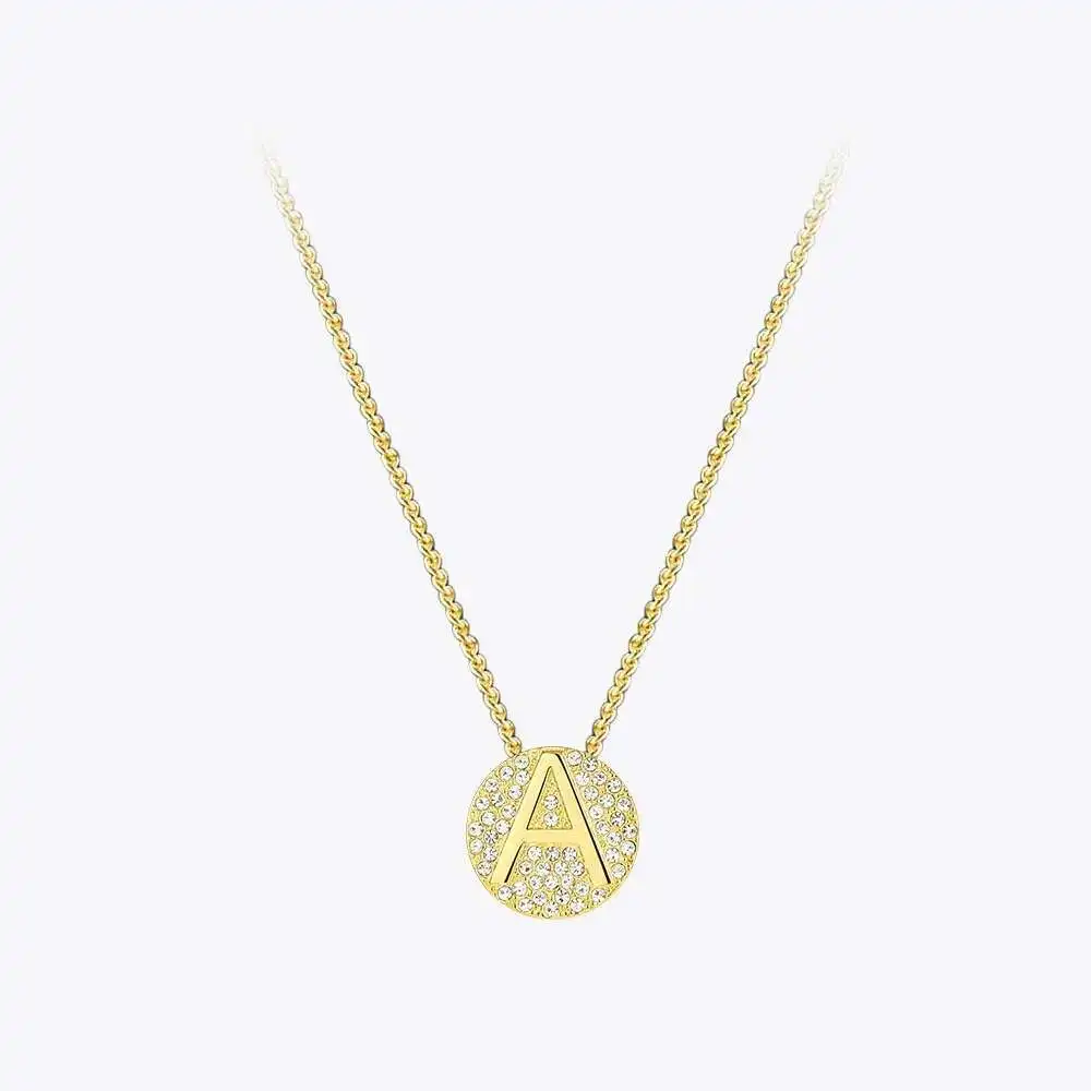 ENFASHION Letter Initial Pendants Necklace Stainless Steel Gold Color Letters Charms Necklaces For Women Fashion Jewelry 188002
ENFASHION Letter Initial Pendants Necklace Stainless Steel Gold Color Letters Charms Necklaces For Women Fashion Jewelry 188002