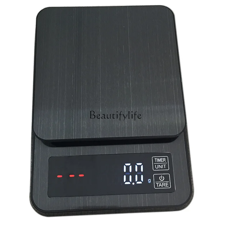 Foreign trade explosion multi-functional hand-brewed electronic coffee scale 3kg 0.1G electronic kitchen
Foreign trade explosion multi-functional hand-brewed electronic coffee scale 3kg 0.1G electronic kitchen