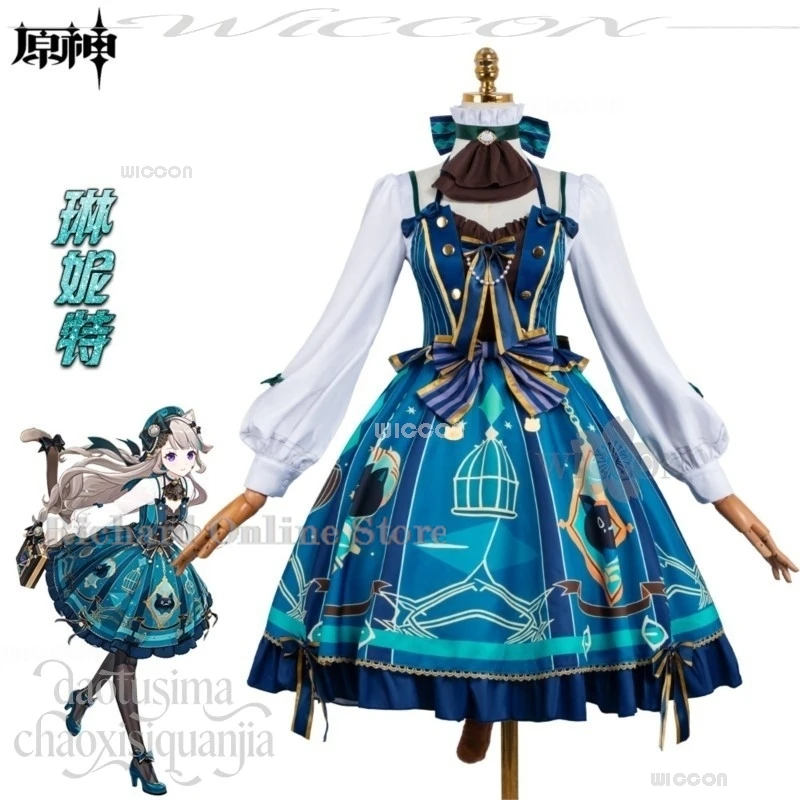 Disfraz Anime Game Genshin Impact Cosplay Lynette Seoul Coffee Crossover New Costumes Kawaii Accessories deguisement adulte
Disfraz Anime Game Genshin Impact Cosplay Lynette Seoul Coffee Crossover New Costumes Kawaii Accessories deguisement adulte