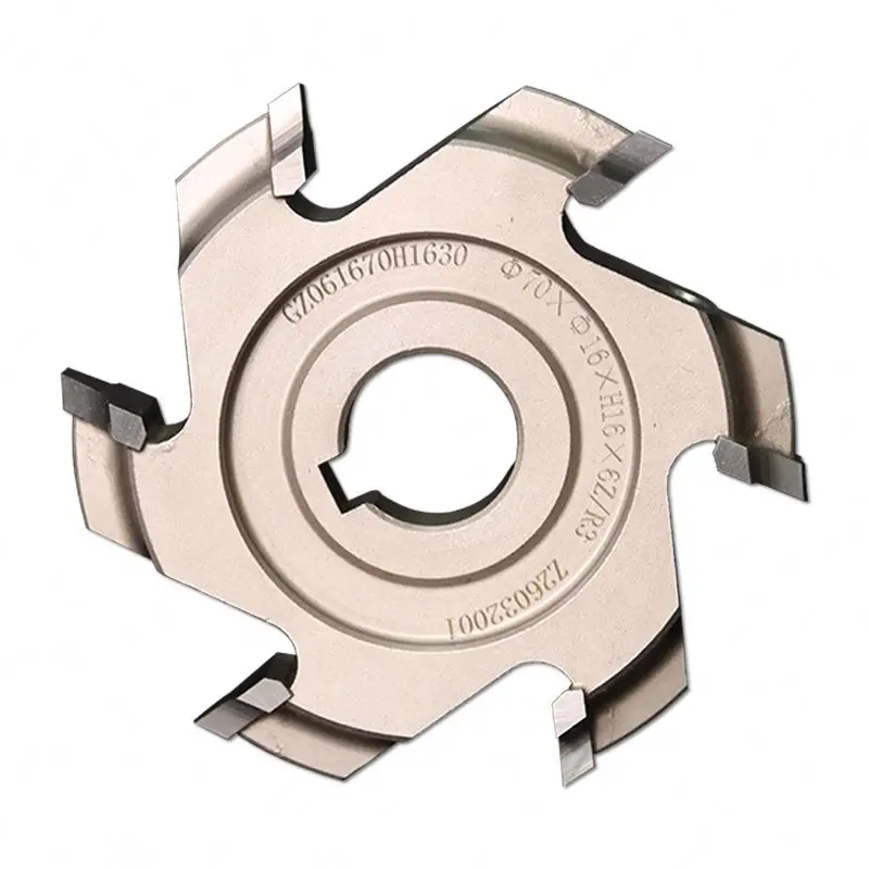 D70xd16xH16xZ6/R3 TCT Corner Rounding Knife PVC Edge Band Corner Trimming Cutter for KDT Automatic Edge Bander
D70xd16xH16xZ6/R3 TCT Corner Rounding Knife PVC Edge Band Corner Trimming Cutter for KDT Automatic Edge Bander