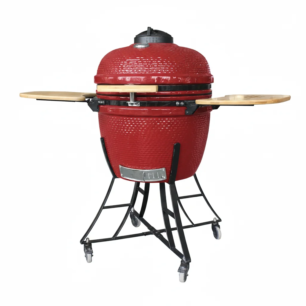 Klasick Oem European Kamado 24-Inch Ceramic Grill Charcoal BBQ for Outdoor Patio & Camping (Adjustable 13" to 29" Rack)
Klasick Oem European Kamado 24-Inch Ceramic Grill Charcoal BBQ for Outdoor Patio & Camping (Adjustable 13" to 29" Rack)