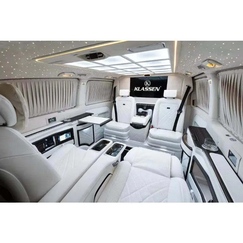 Полный набор для индивидуальной настройки коммерческого автомобиля, роскошное автокресло, автомобильное диван-кровать, телевизор для фургона MPV Benz VCLASS/V250/VITO.
Полный набор для индивидуальной настройки коммерческого автомобиля, роскошное автокресло, автомобильное диван-кровать, телевизор для фургона MPV Benz VCLASS/V250/VITO.