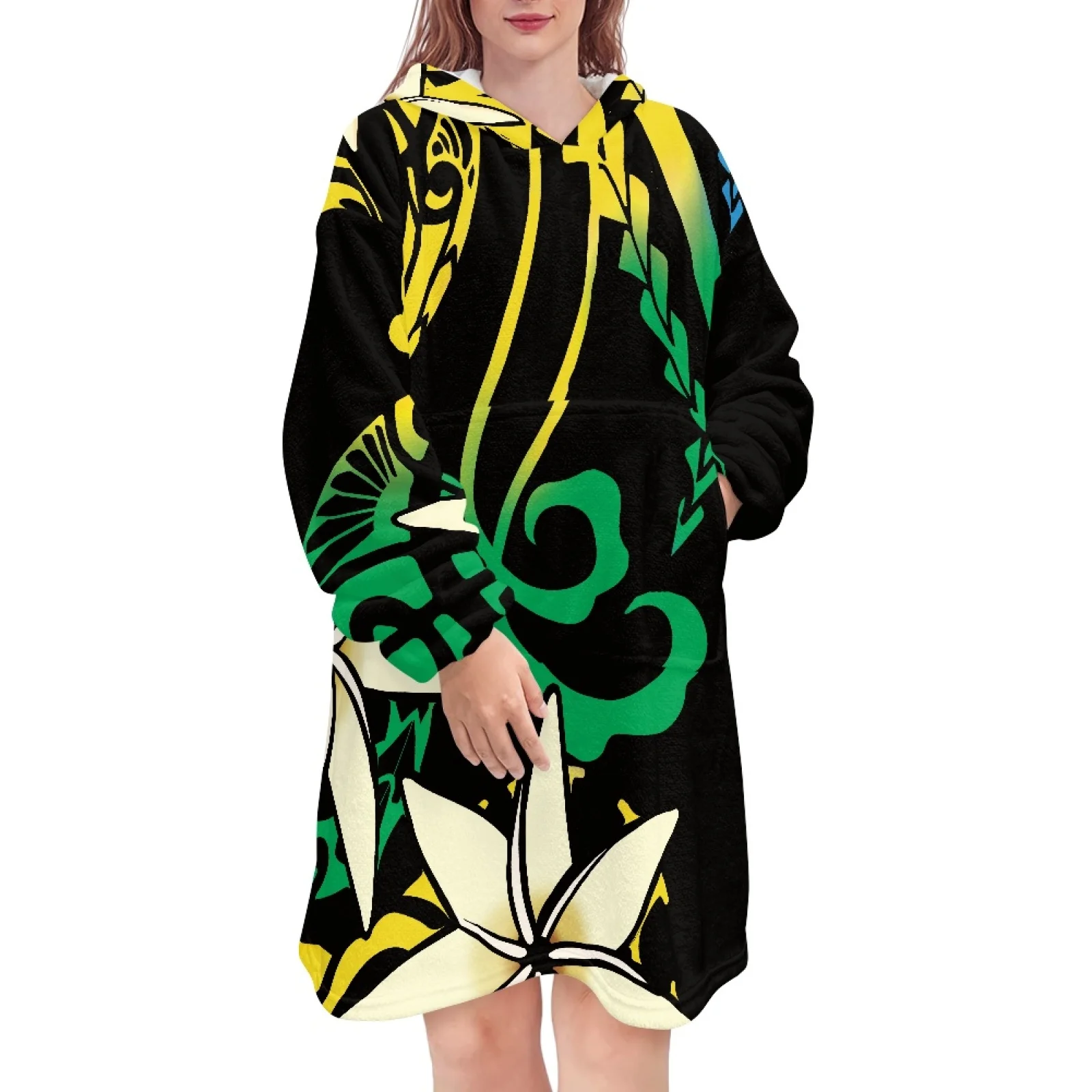 Oversized Hoodies Sweatshirt ,Women Winter Hoodies, Fleece Giant TV Blanket With Sleeves Pullover,Polynesian Tribal Fiji Prints
Oversized Hoodies Sweatshirt ,Women Winter Hoodies, Fleece Giant TV Blanket With Sleeves Pullover,Polynesian Tribal Fiji Prints