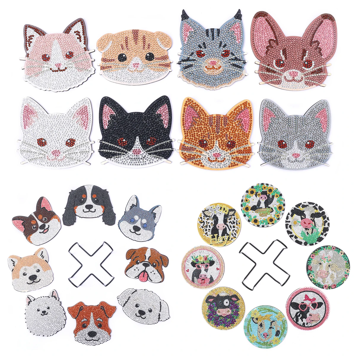 8 шт./набор, деревянные подставки для кошек, с держателем
8 шт./набор, деревянные подставки для кошек, с держателем