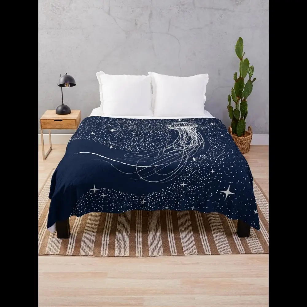 Starry Jellyfish Throw Blanket Soft Lightweight Blanket for Bed Couch Sofa Perfect for Home Decor and Cozy Nights
Starry Jellyfish Throw Blanket Soft Lightweight Blanket for Bed Couch Sofa Perfect for Home Decor and Cozy Nights