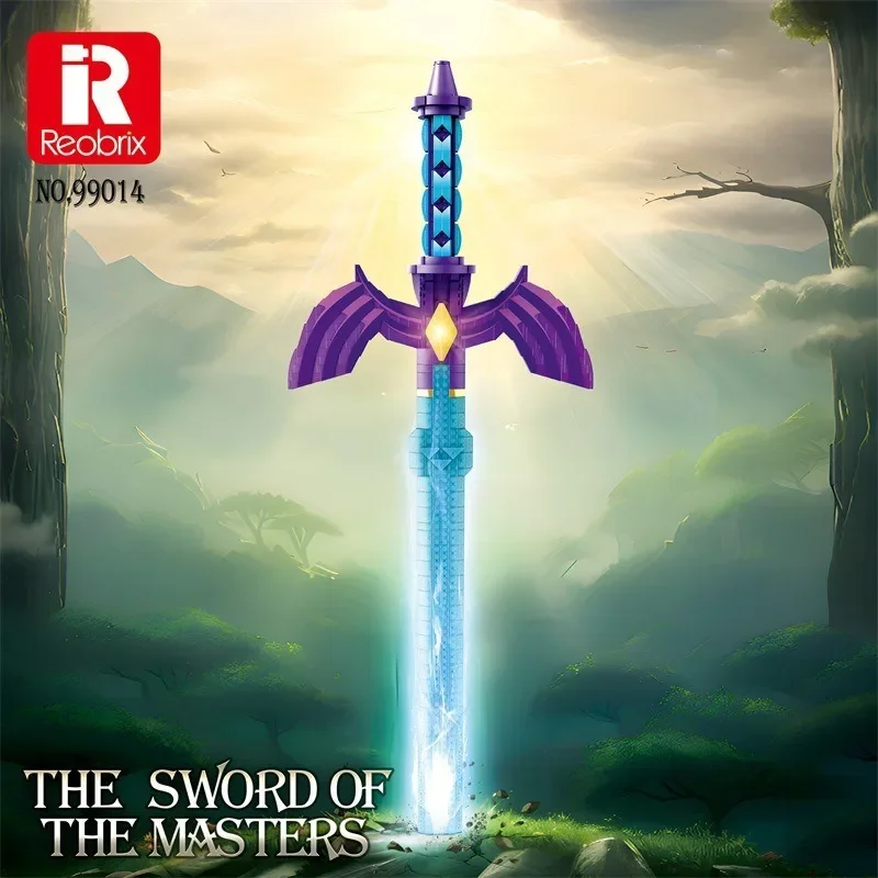 Строительный блок, серия мечей, модель оружия Zelda, собранная кирпичная игрушка для мальчика, креативное настольное украшение, детская игрушка в подарок
Строительный блок, серия мечей, модель оружия Zelda, собранная кирпичная игрушка для мальчика, креативное настольное украшение, детская игрушка в подарок