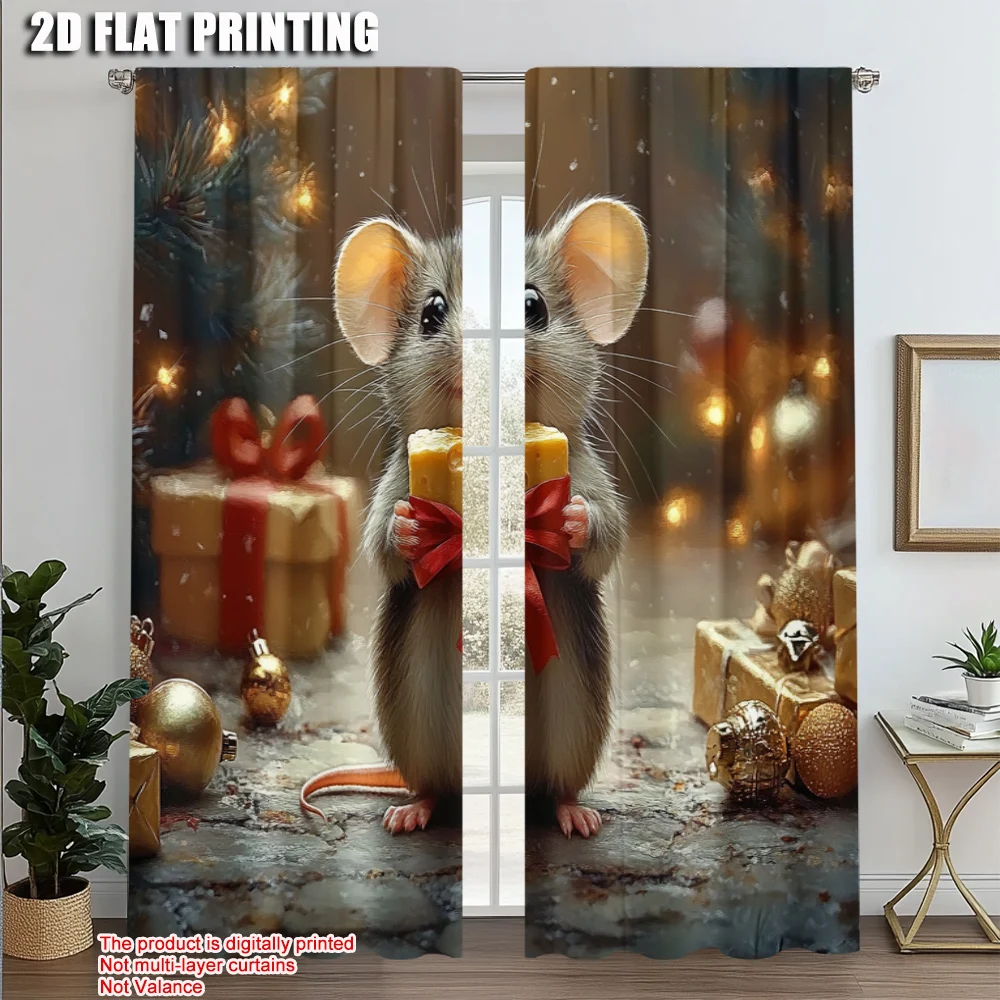 2pcs, Popular Curtains 2D print Mouse Polyester (without rod) Art Deco Festive for Living Room, Bedroom & Home
2pcs, Popular Curtains 2D print Mouse Polyester (without rod) Art Deco Festive for Living Room, Bedroom & Home