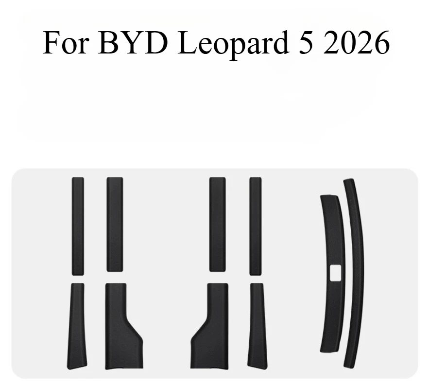 For BYD Leopard 5 2026 2023-2025 Leather Door Sill Protector Strip – Door Threshold Cover Trim, Anti-Dirt Kick Mat Sticker
For BYD Leopard 5 2026 2023-2025 Leather Door Sill Protector Strip – Door Threshold Cover Trim, Anti-Dirt Kick Mat Sticker