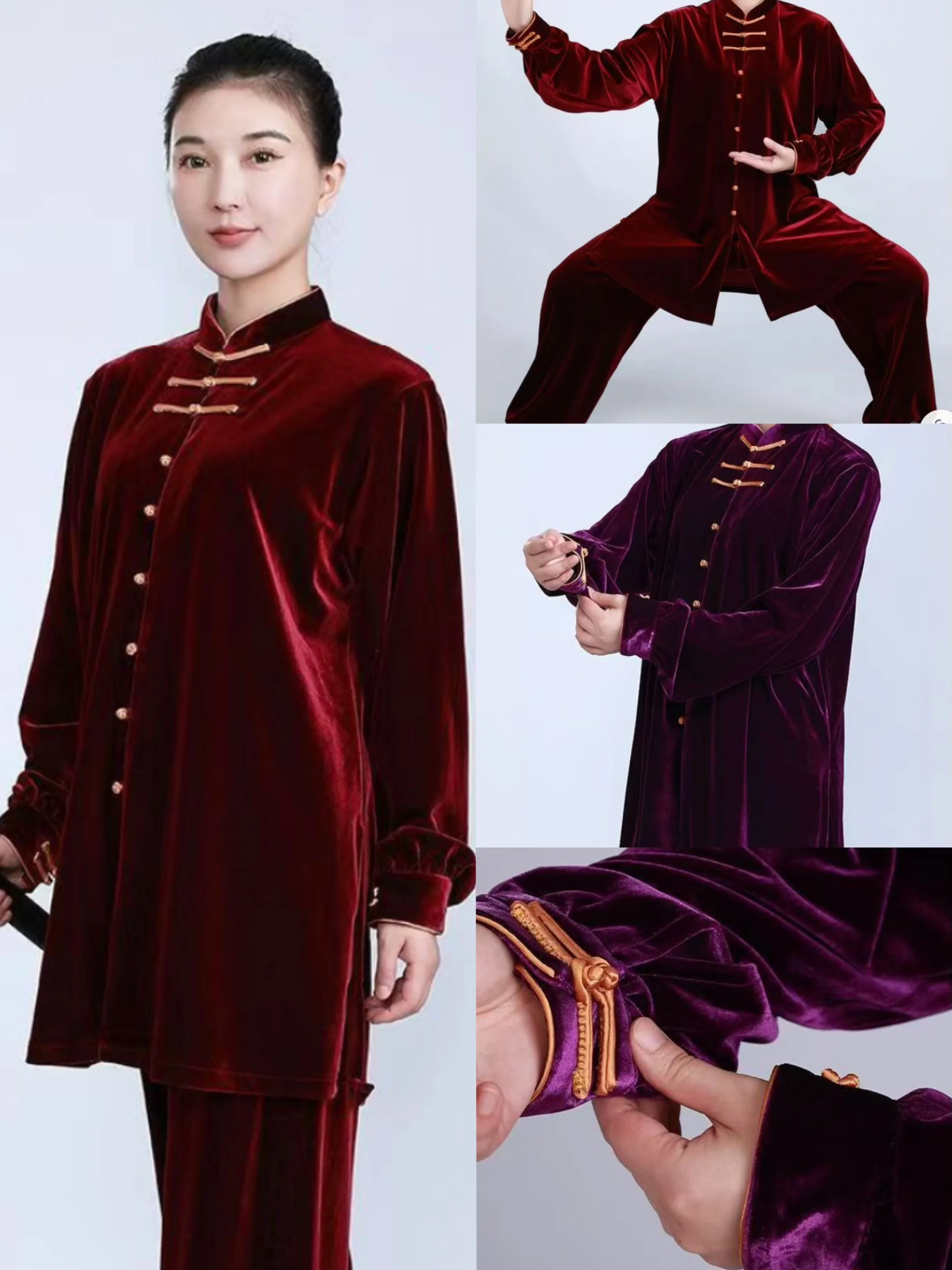 Chinese Traditional Kung Fu Uniform Autumn Winter Retro Velvet Tai Chi Costume Stage Performance Martial Arts Clothing Tang Suit
Chinese Traditional Kung Fu Uniform Autumn Winter Retro Velvet Tai Chi Costume Stage Performance Martial Arts Clothing Tang Suit