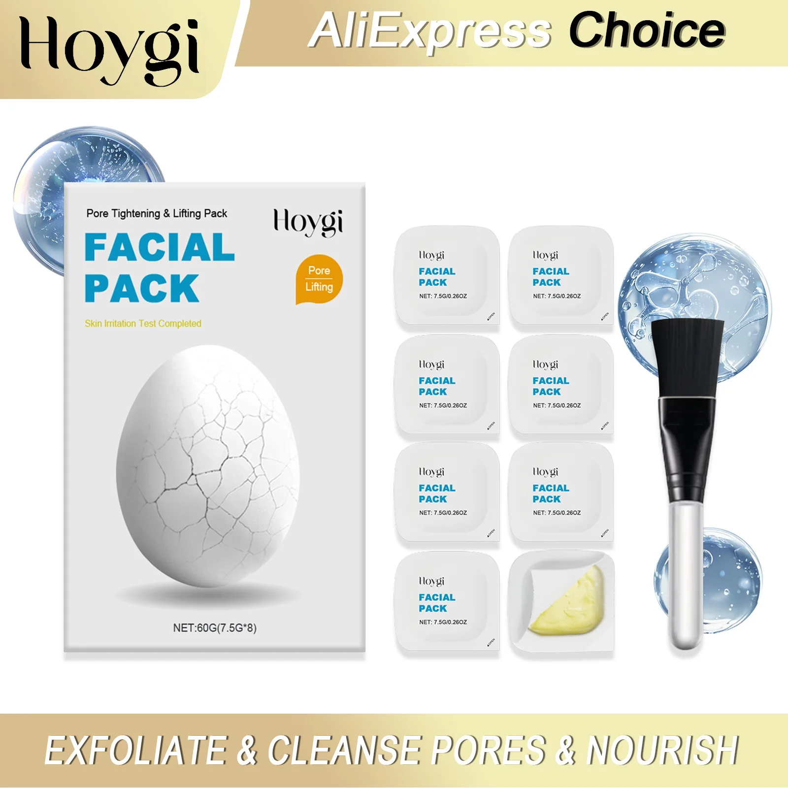 HOYGI Centella Tighten Mask Cleansing Shrink Pores Exfoliating Calming Redness Deep Nourishing Skin Smoothing Lift Face Care
HOYGI Centella Tighten Mask Cleansing Shrink Pores Exfoliating Calming Redness Deep Nourishing Skin Smoothing Lift Face Care
