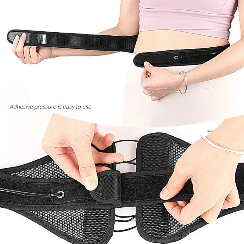 Adjustable Lower Back Brace with Pulley System - Lumbar Back Support Belt for Men Women - Compression to Relieve Lower Back Pain
Adjustable Lower Back Brace with Pulley System - Lumbar Back Support Belt for Men Women - Compression to Relieve Lower Back Pain