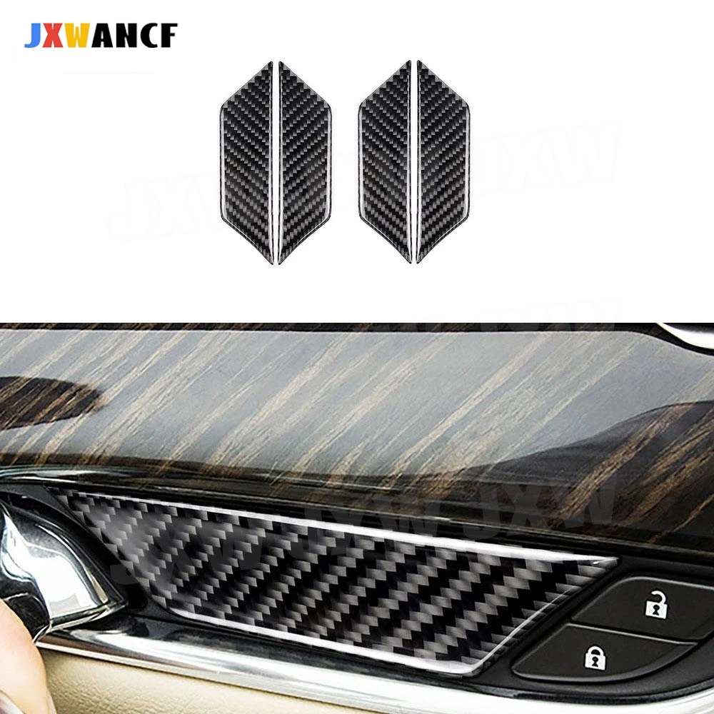 JXWANCF 4Pcs/ Set Carbon Fiber Car Door Handle Bowl Trim Cover Interior Decoration Compatible For Cadillac XT5 2016-2019
JXWANCF 4Pcs/ Set Carbon Fiber Car Door Handle Bowl Trim Cover Interior Decoration Compatible For Cadillac XT5 2016-2019