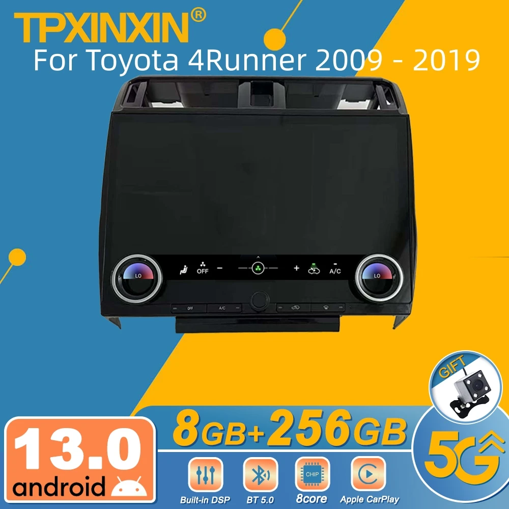 Для Toyota 4Runner 2009-2019 Android автомобильный радиоприемник мультимедийный видеоплеер Carplay авторадио стерео GPS Navi головное устройство BT 4G Wi-Fi
Для Toyota 4Runner 2009-2019 Android автомобильный радиоприемник мультимедийный видеоплеер Carplay авторадио стерео GPS Navi головное устройство BT 4G Wi-Fi