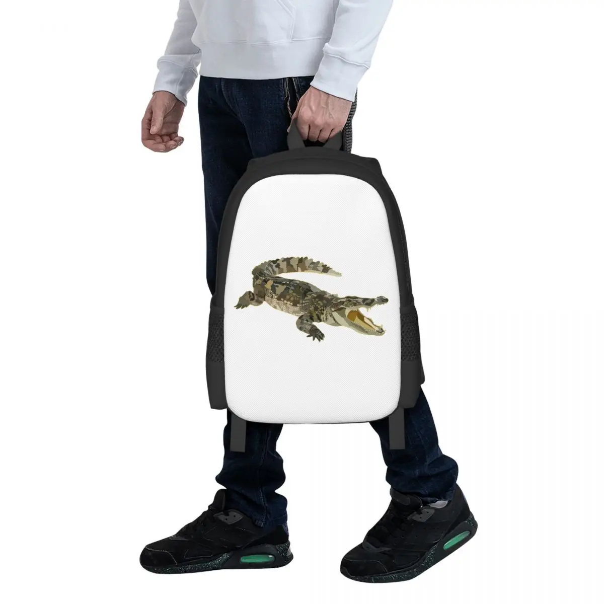 Рюкзак C Is For Crocodile для студентов, школьный рюкзак, походный рюкзак для путешествий, модная сумка для книг, сумка через плечо для мужчин и женщин
Рюкзак C Is For Crocodile для студентов, школьный рюкзак, походный рюкзак для путешествий, модная сумка для книг, сумка через плечо для мужчин и женщин