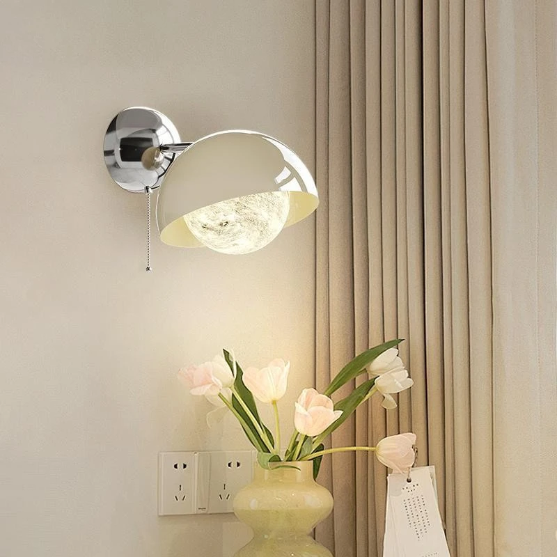 French Cream Style Wall Lamp Modern Moon Bedroom Bedside Wall Lamp Hallway Study Entryway Accent Wall Romantic Ambient Lighting
French Cream Style Wall Lamp Modern Moon Bedroom Bedside Wall Lamp Hallway Study Entryway Accent Wall Romantic Ambient Lighting