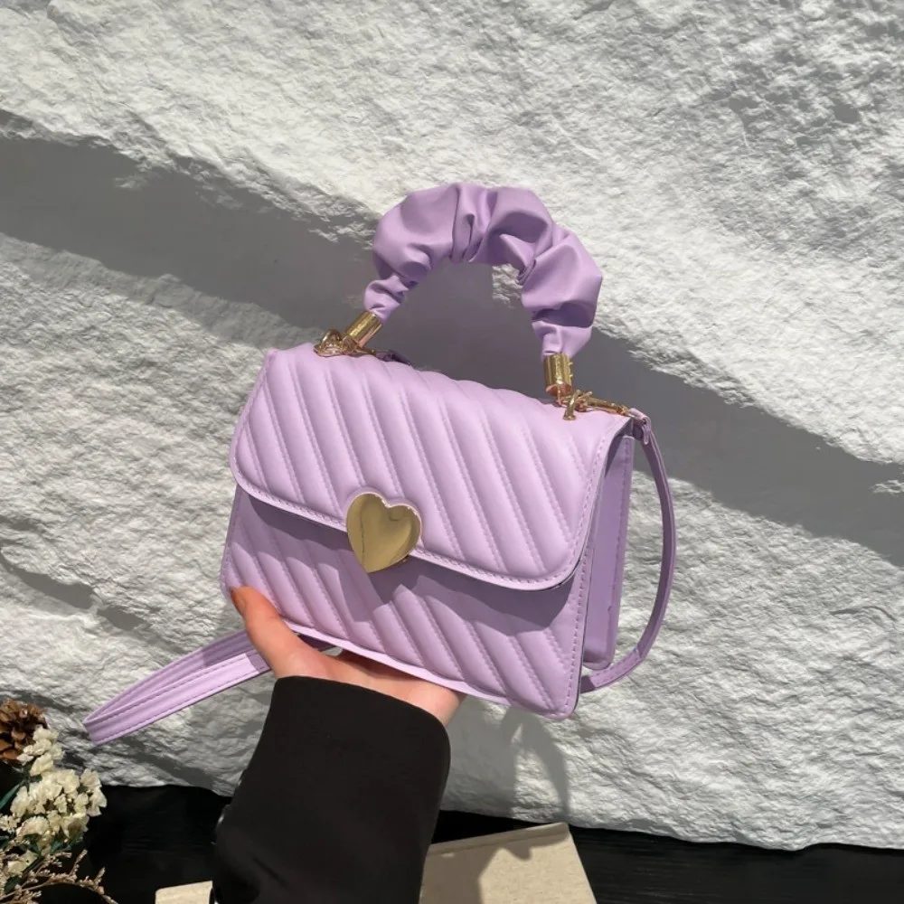 Simple Design Small Square Bag Exquisite Texture Hand Carrying Heart Lock Bag Stylish Leather Mini PU Shoulde Handbag Daily Use
Simple Design Small Square Bag Exquisite Texture Hand Carrying Heart Lock Bag Stylish Leather Mini PU Shoulde Handbag Daily Use