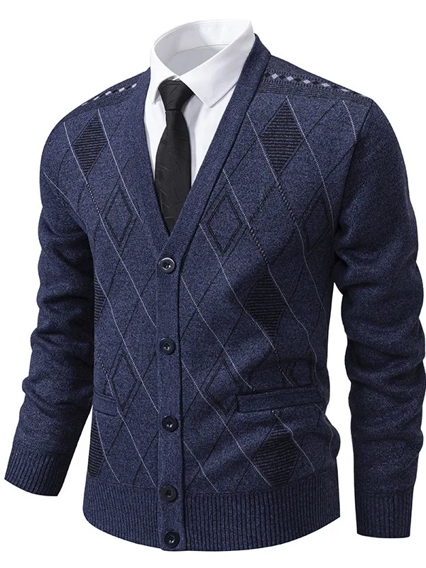 Корейский мужской кардиган-свитер с флисовой подкладкой и пэчворком, повседневный городской стиль, V-образный вырез, машинная стирка, длинный рукав, вязаная одежда
Корейский мужской кардиган-свитер с флисовой подкладкой и пэчворком, повседневный городской стиль, V-образный вырез, машинная стирка, длинный рукав, вязаная одежда