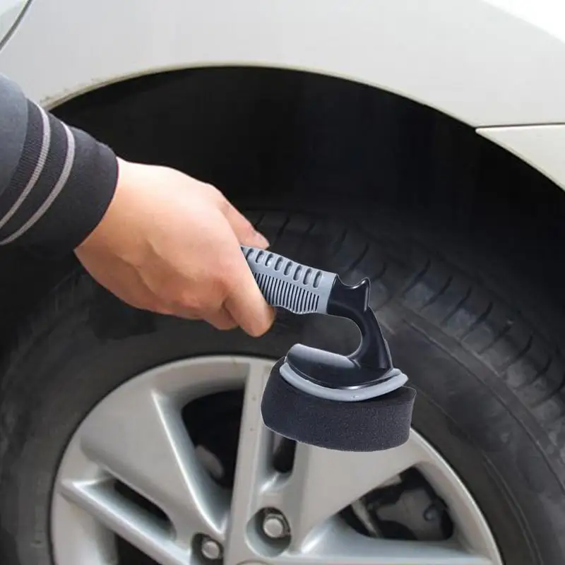 Tire Shine Applicator Sponge Tire Dressing Applicator Multipurpose Brush With Detachable Sponge Portable Curved Brush For Car
Tire Shine Applicator Sponge Tire Dressing Applicator Multipurpose Brush With Detachable Sponge Portable Curved Brush For Car