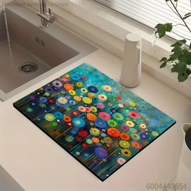 Dish Drain Pad Flower Drainage Pad Coffee Pad Kitchen Countertop Water Absorption Pad Washing Machine Cover Laundry Pool Pad
Dish Drain Pad Flower Drainage Pad Coffee Pad Kitchen Countertop Water Absorption Pad Washing Machine Cover Laundry Pool Pad