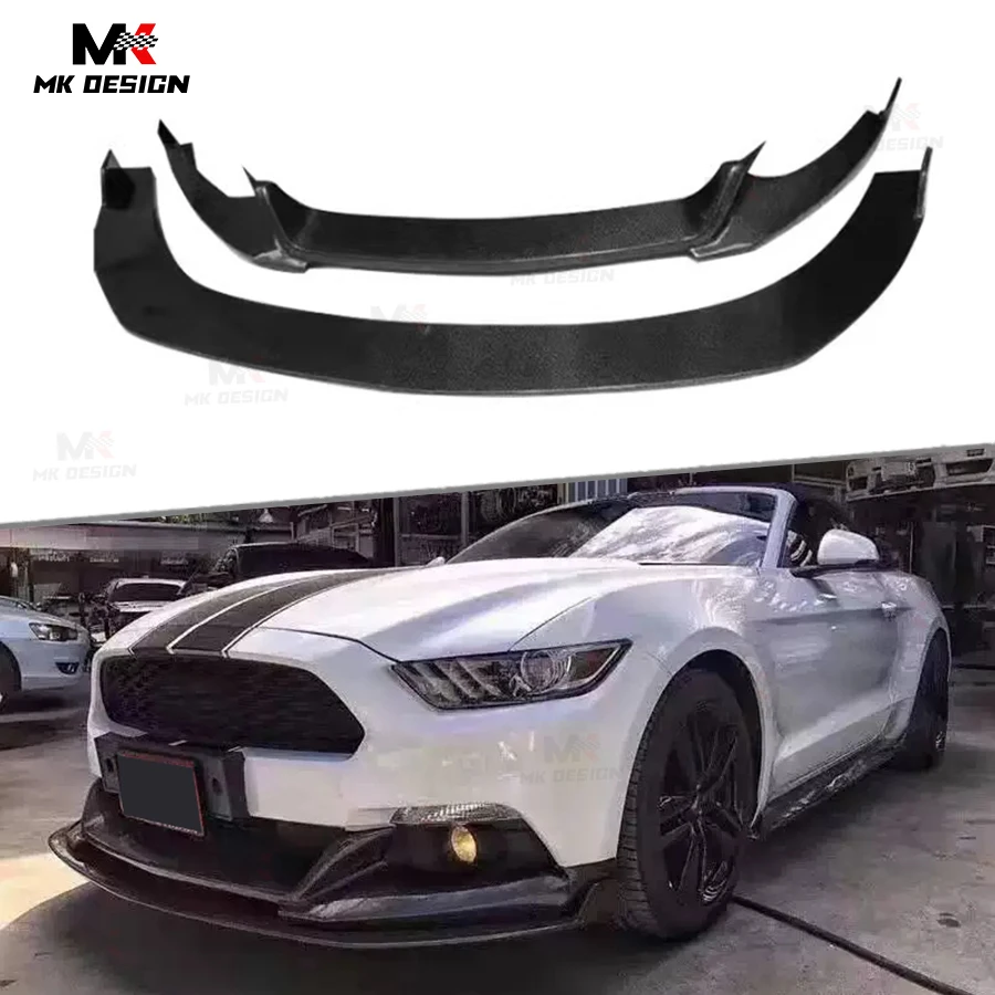Carbon Fiber Front Bumper Lip Chin Spoiler for Ford Mustang 2015-2017 Front Lip Splitter Car Accessories
Carbon Fiber Front Bumper Lip Chin Spoiler for Ford Mustang 2015-2017 Front Lip Splitter Car Accessories