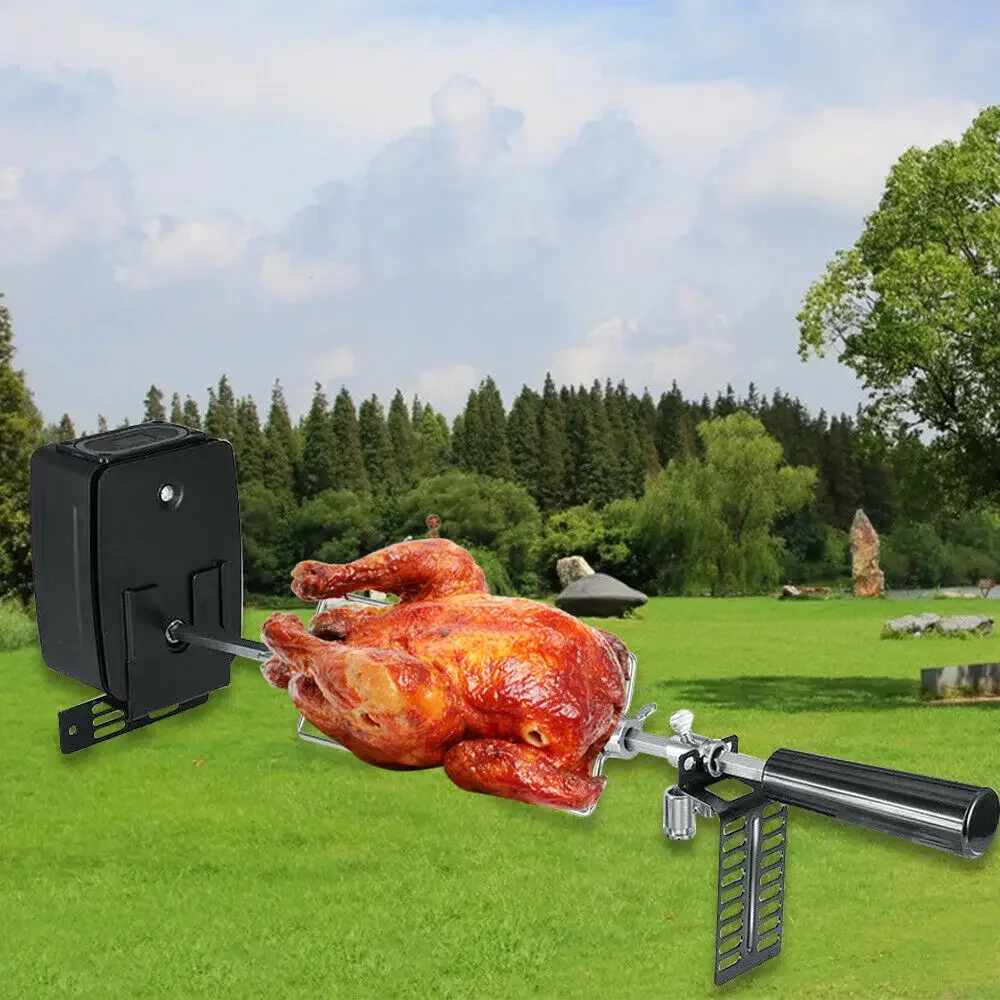 Electric BBQ Rotisserie Electric Grill for Households (Battery Type) 42'' Stainless Steel Portable Universal Grill Set
Electric BBQ Rotisserie Electric Grill for Households (Battery Type) 42'' Stainless Steel Portable Universal Grill Set