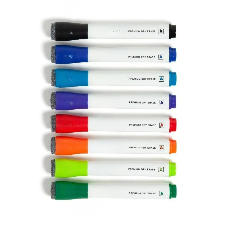 Dry Erase Markers, Chisel Tip, Multi-Color, 8 Count
Dry Erase Markers, Chisel Tip, Multi-Color, 8 Count