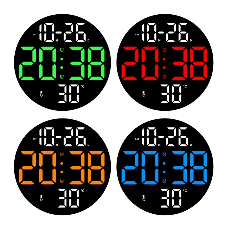 Modern Decorative Clock Multifunctional LED Clock Versatiles Hanging Clock Temperature for Wall or Desk Placement Dropshipping
Modern Decorative Clock Multifunctional LED Clock Versatiles Hanging Clock Temperature for Wall or Desk Placement Dropshipping