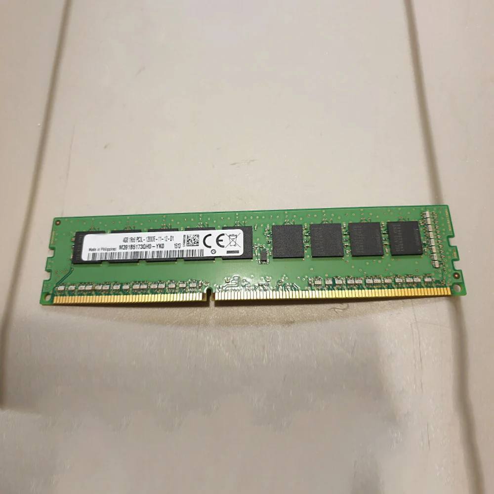 2PCS M391B5173QH0-YK0 RAM For Samsung 4GB DDR3L 1600MHz ECC 1RX8 PC3L-12800E Server Memory Works Perfectly Fast Ship
2PCS M391B5173QH0-YK0 RAM For Samsung 4GB DDR3L 1600MHz ECC 1RX8 PC3L-12800E Server Memory Works Perfectly Fast Ship